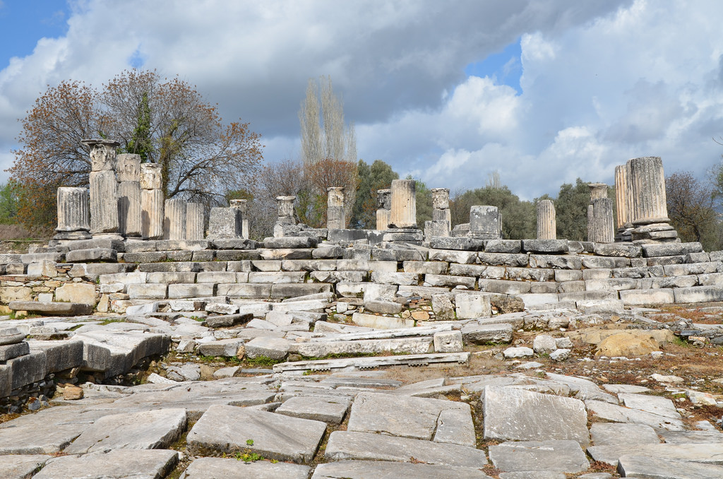 The Sanctuary of Hecate in Lagina, dated to the last quarter of the 2nd century BC, Caria, Turkey