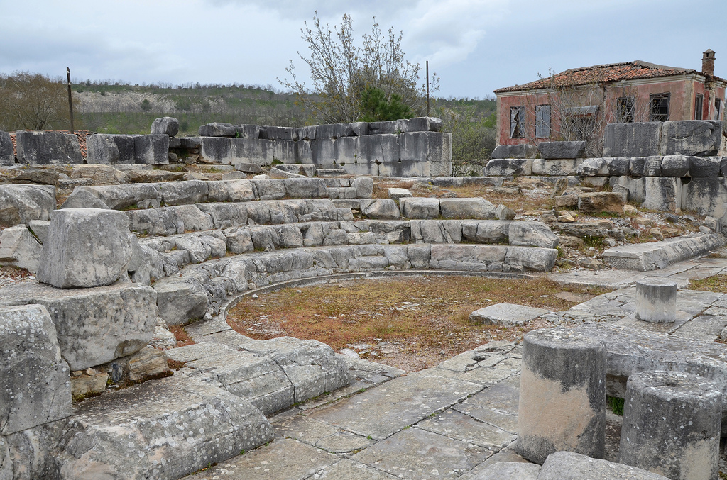 The Late Hellenistic Bouleuterion, built around 130 BC, Stratonicea Caria, Turkey