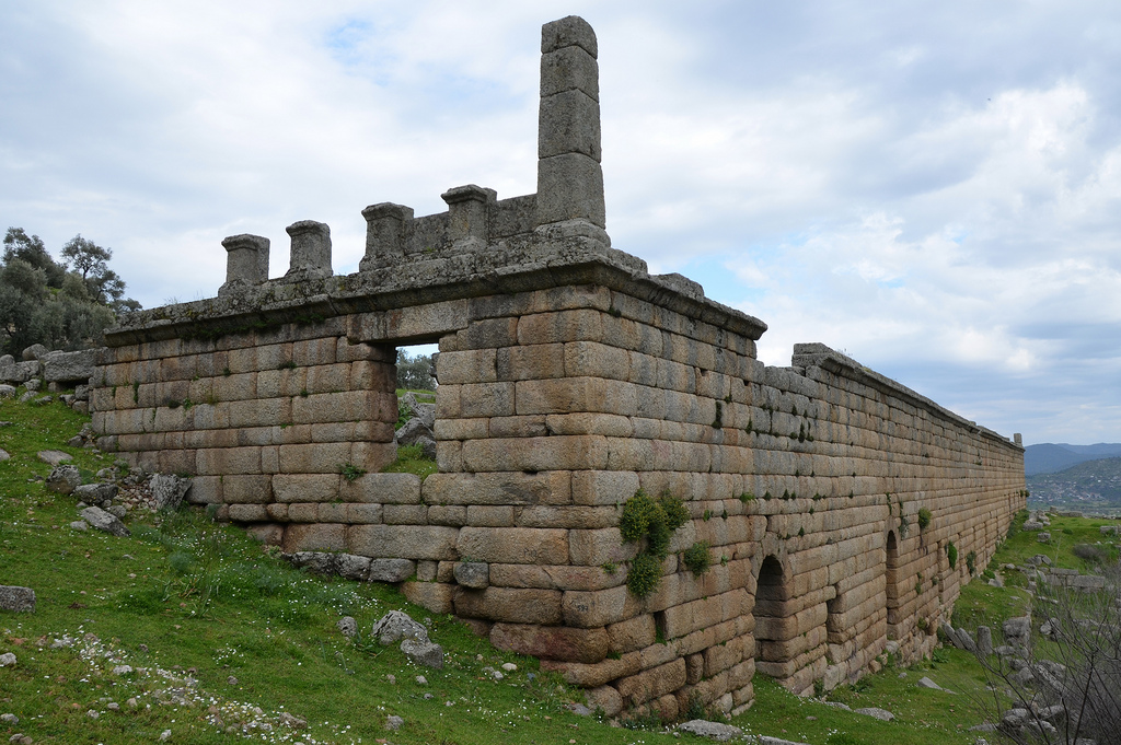 The Hellenistic three-storey Agora of Alinda, Caria, Turkey