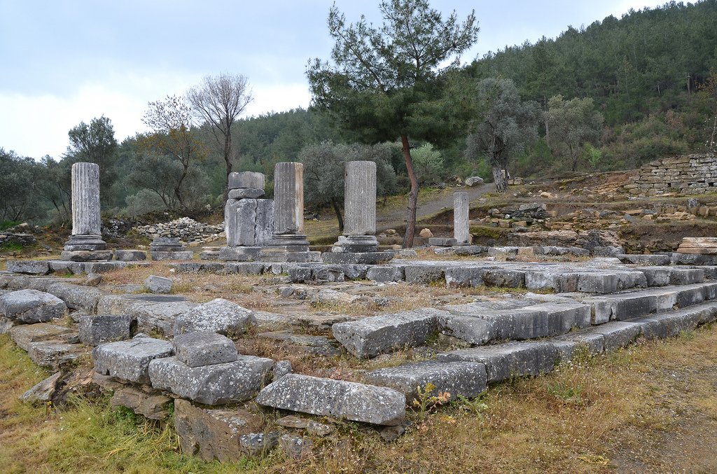 The Temple of Augustus.