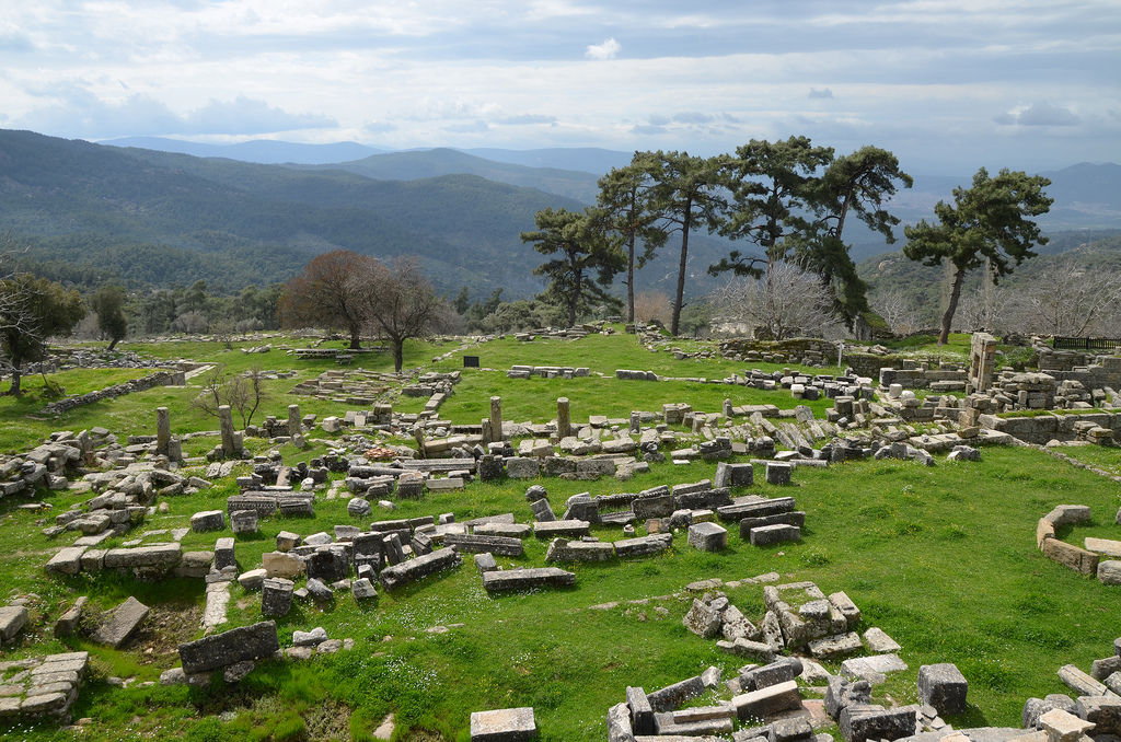 The Sanctuary of Zeus Labraundos, Labraunda, Caria, Turkey