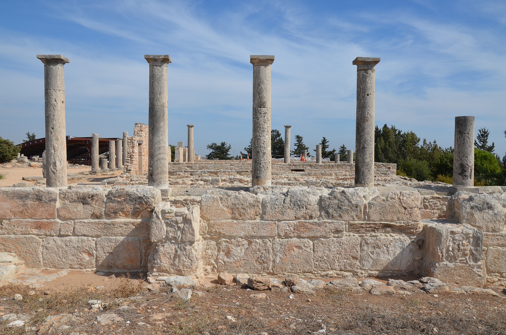 The so-called South Building which may have been used for the accommodation of visitors.