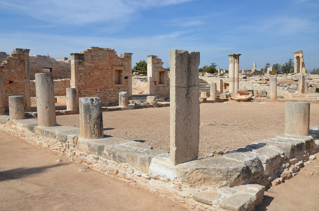 The Sanctuary and Temple of Apollo Hylates at Kourion.