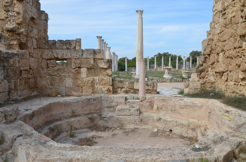 The bath complex, Salamis, Northern Cyprus
