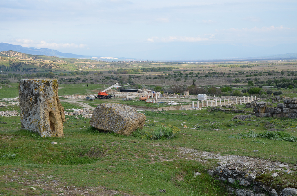 The excavations in 2015.
