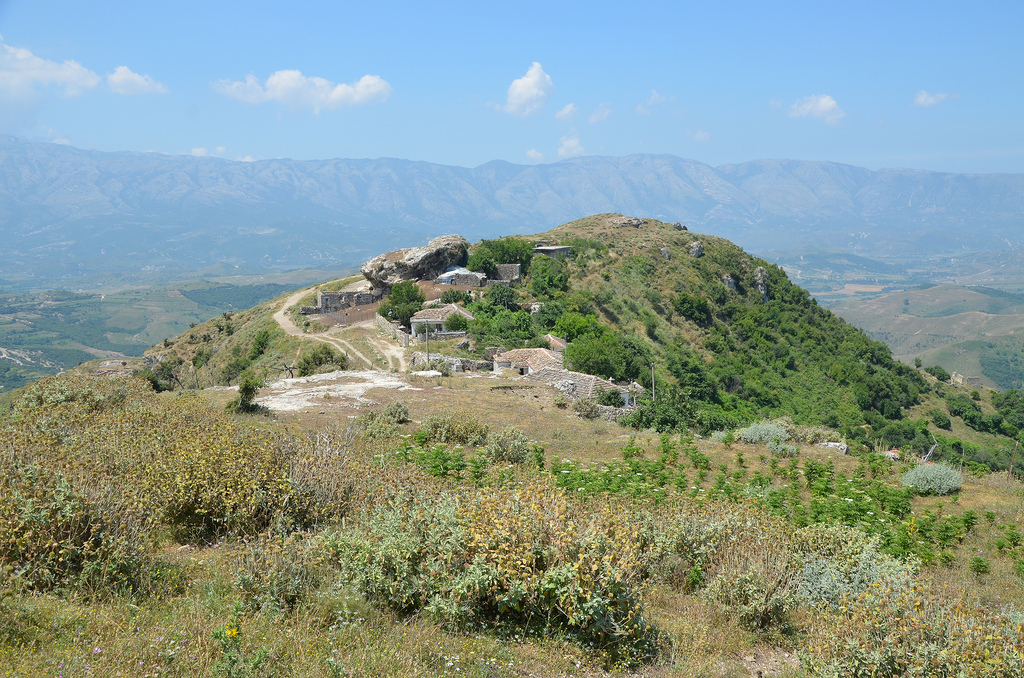 View of the Acropolis of Amantia.