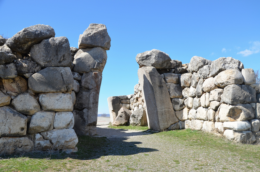 The exterior of the King's Gate.