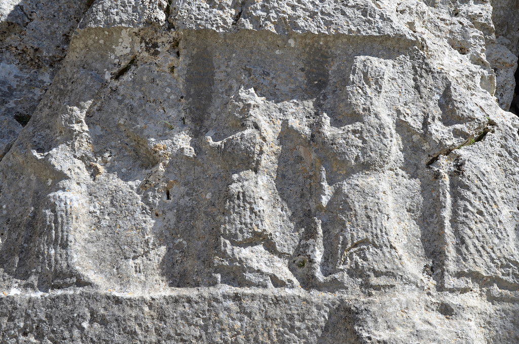 Chamber A, goddesses in procession.