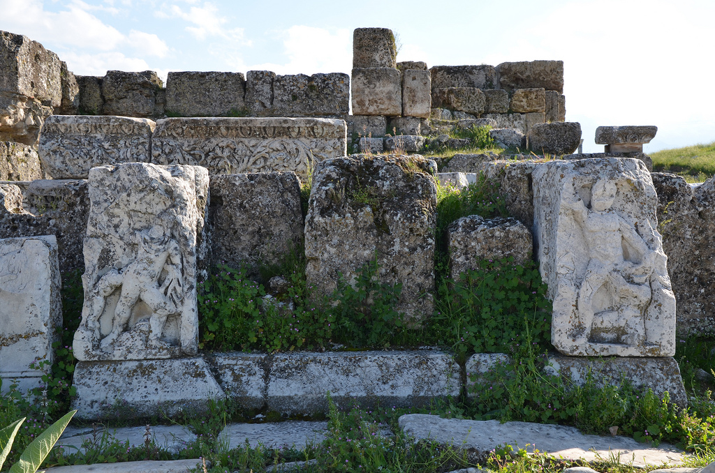 The Nymphaeum of Caracalla, built on the occasion of Emperor Caracalla’s visit to the city in 215 AD and dedicated to him.