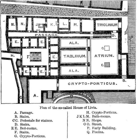 Plan of the House of Livia.